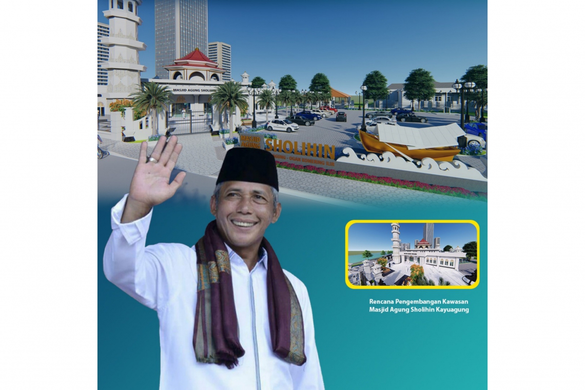 H. Iskandar Inisiasi Masjid Agung Sholihin Jadi Pusat Kajian Islam dan Wisata Religi