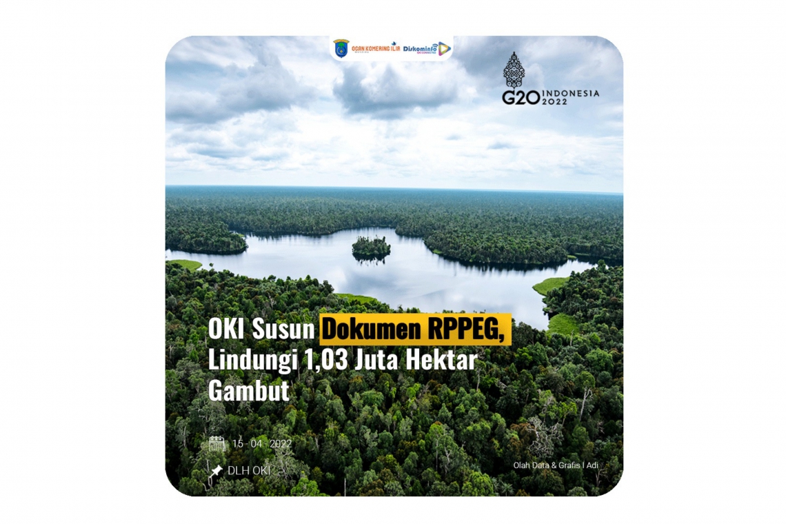 OKI Susun Dokumen RPPEG, Lindungi 1,03 Juta Hektar Gambut
