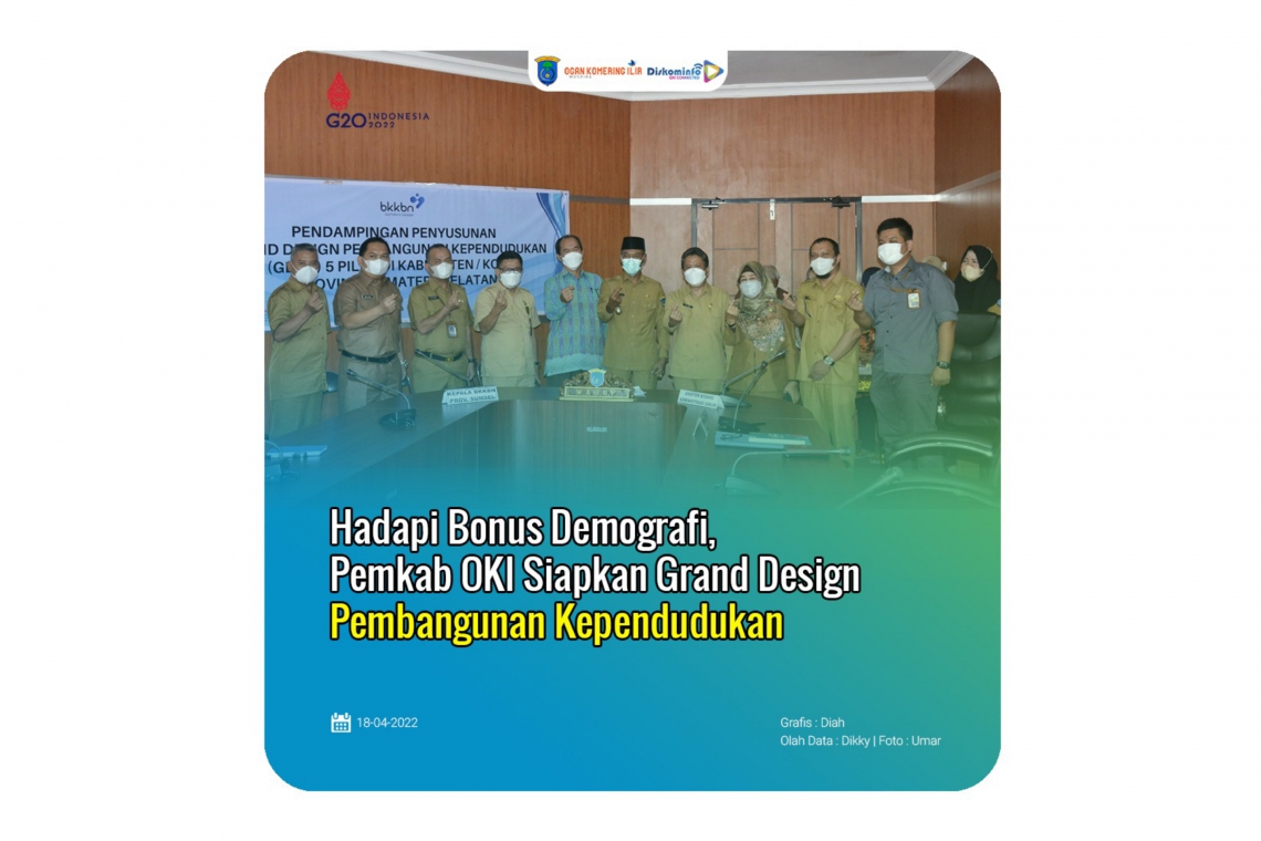 Hadapi Bonus Demografi, Pemkab OKI Siapkan Grand Design Pembangunan Kependudukan