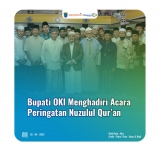Bupati OKI Menghadiri Acara Peringatan Nuzulul Qur'an